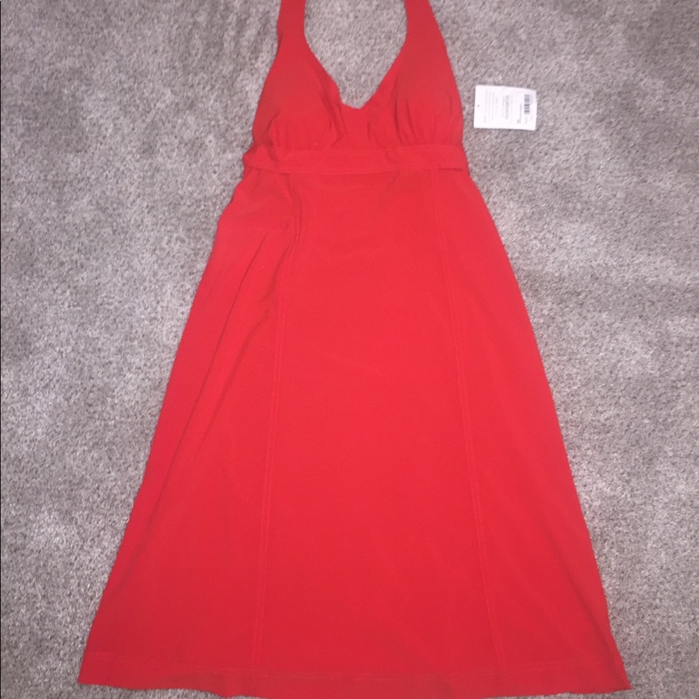 Halter neck sun dress - ends above knees
